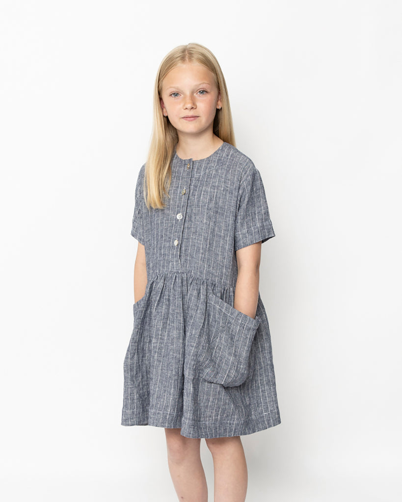 Button Pocket Dress